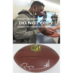 Phillip Dorsett Seattle Seahawks signed autographed NFLDuke football,COA proof